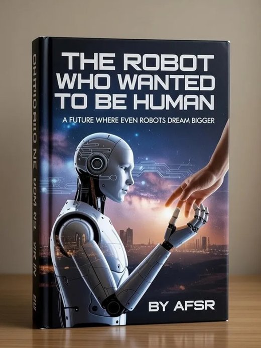 The Robot Who Wanted to Be Human — book cover